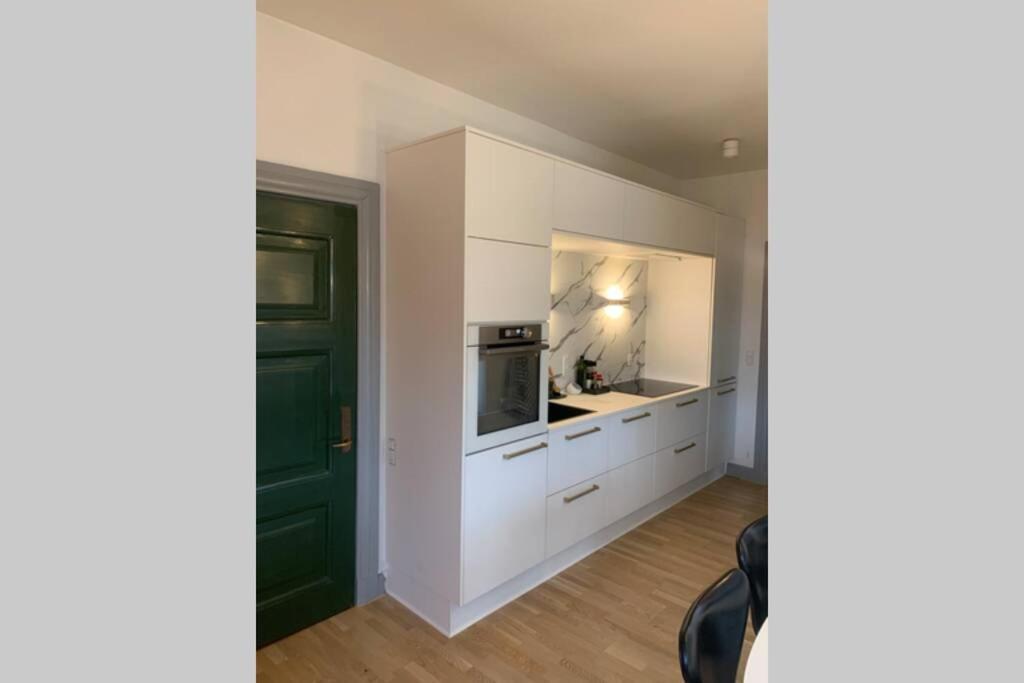 Ferie Lejlighed I Skagen -Huset Med Den Gronne Dor 外观 照片